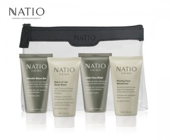 Natio 娜缇欧 男士系列 旅行4件套(剃须凝露 50ml+洗面奶 50ml+沐浴液 50ml+面部润肤乳 50ml) Natio 娜缇欧 男士系列 旅行4件套(剃须凝露 50ml+洗面奶 50ml+沐浴液 50ml+面部润肤乳 50ml)